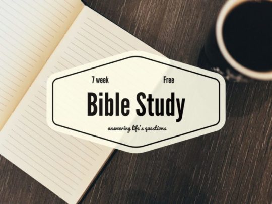 Bible study, free, 7 week, course, church, baptism, salvation, faith